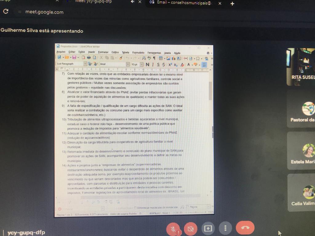 Reunião Ordinária