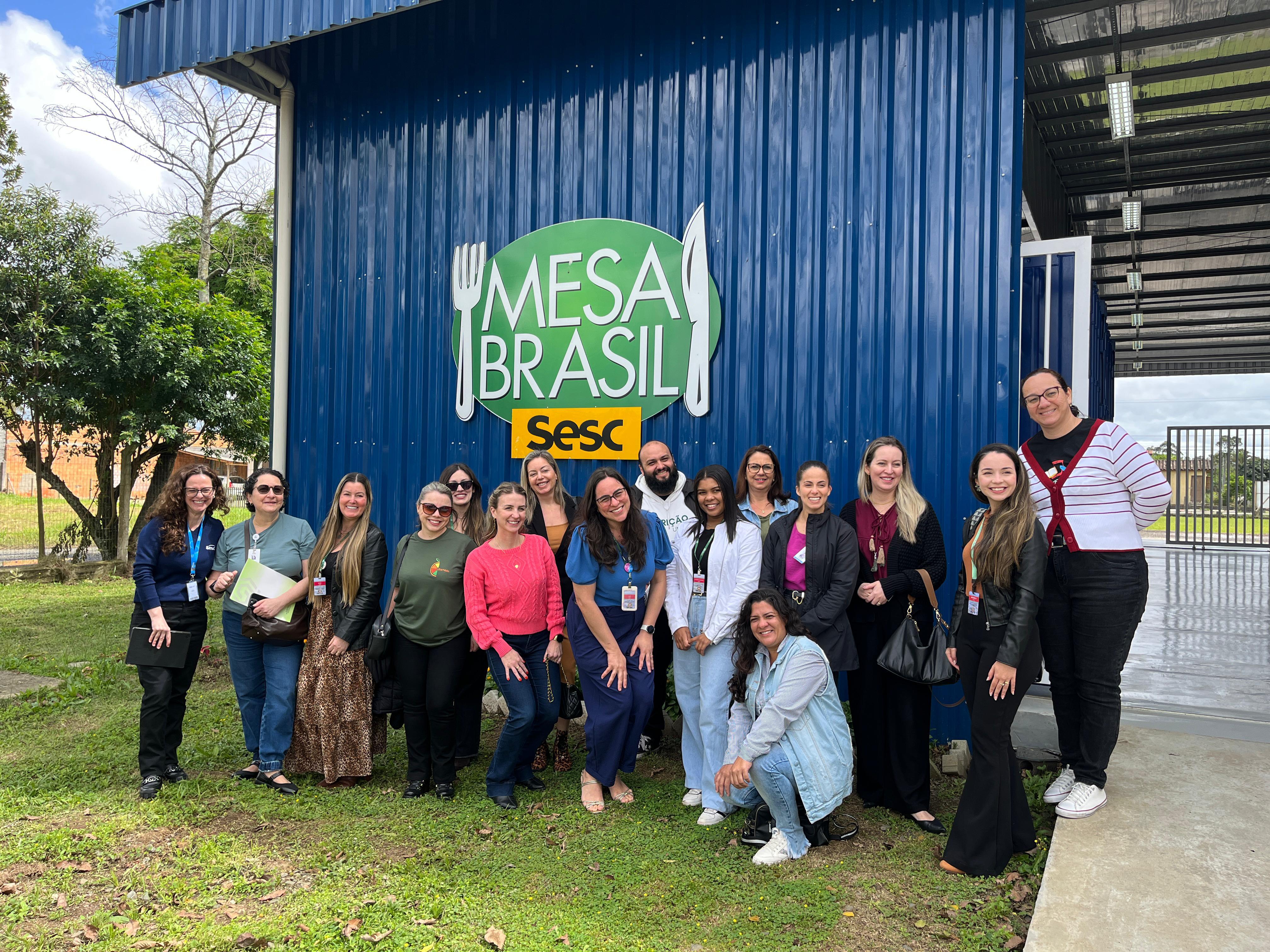 Visita ao Mesa Brasil